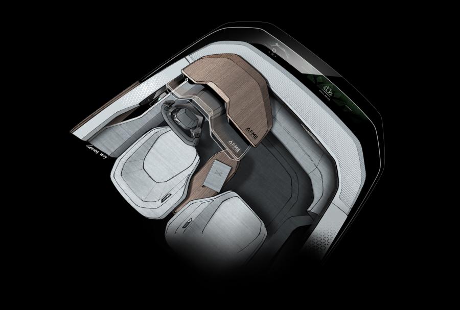 Эскиз Audi AI:ME 2019 года  (фото 61 из 104)